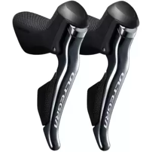 Image of Shimano Ultegra R8050 Di2 11 Speed Shifter Pair - Black