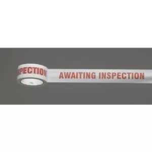 Image of Slingsby Tape - Pre-Printed Polyp. Ctn 6 Rolls "Awaiting Inspection"