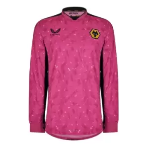 Image of Castore Wolverhampton Wanderers Away Goalkeeper Shirt - Pink