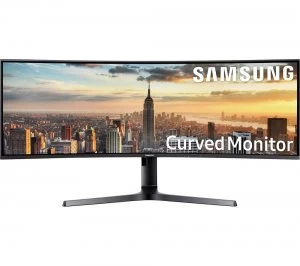Image of Samsung 43" C43J890 Ultra Wide Curved 4K LED Monitor