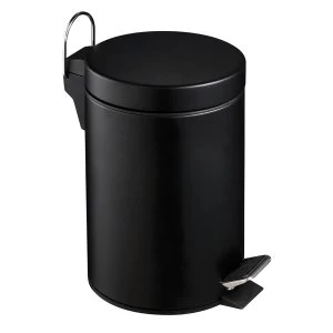 Image of Premier Housewares 3L Pedal Bin - Black