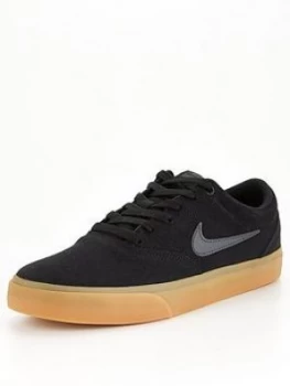 Image of Nike Sb Charge Suede - Black