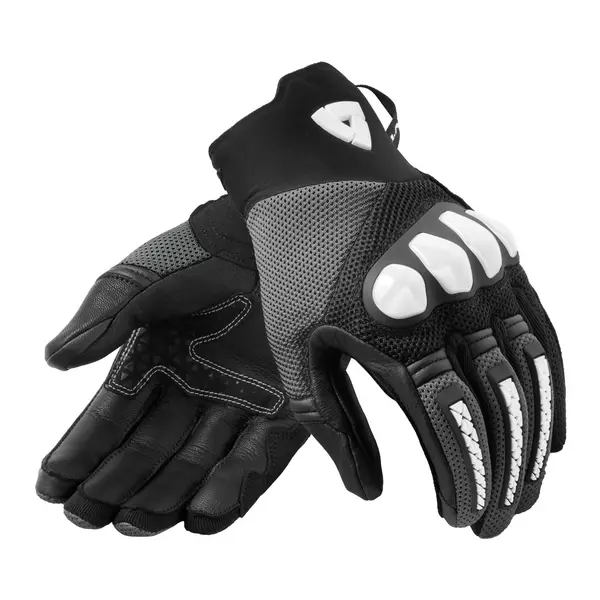 Image of REV'IT! Gloves Speedart Air Black White Size M