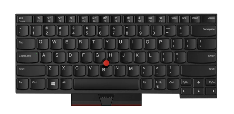 Image of Lenovo 01HX328 laptop spare part Keyboard