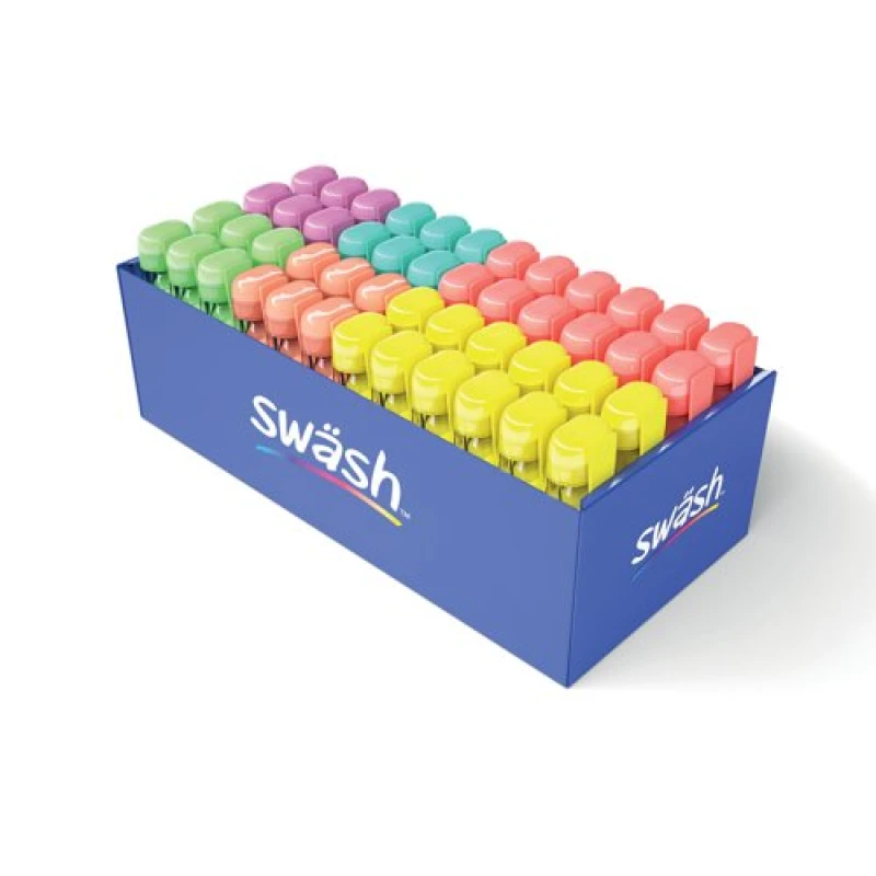 Image of Swsh Premium Highlighters, Pastel, Pack of 48 HLP48APT EPGEHLP48APT
