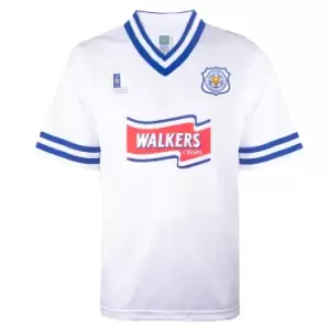 Image of Leicester City 1997 Away Retro Football Shirt