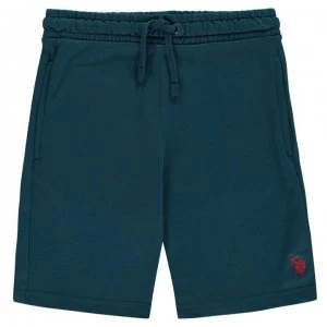 Image of US Polo Assn Sweat Shorts - Moroccan Blue