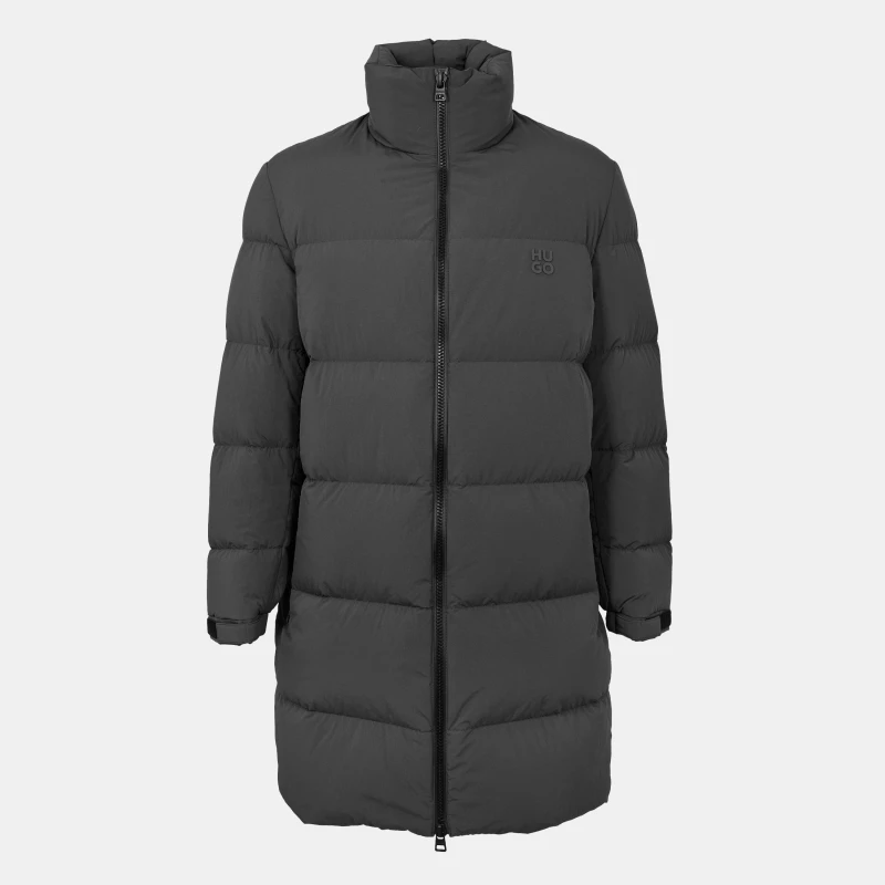 Image of Hugo Mens Medium Puffer Jacket Dark Grey male S
