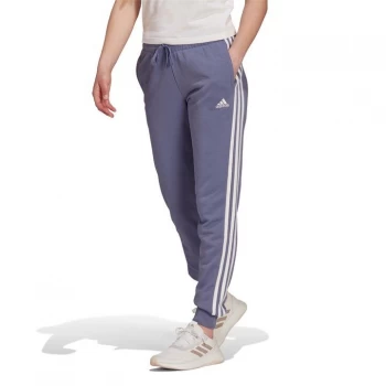 Image of adidas Womens 3-Stripes Pants Slim - Violet/White