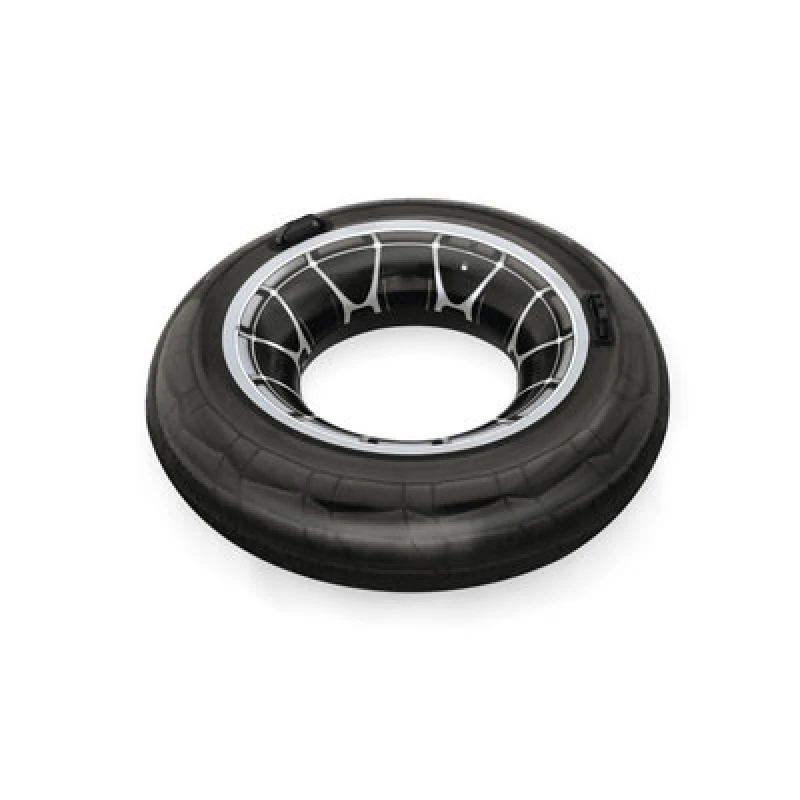 Image of Bestway High Velocity Tire Black Round Tire Print Inflatable Pool Ring