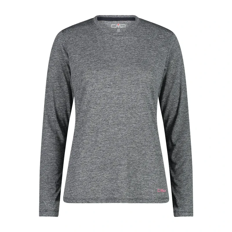 Image of Womens long sleeve T-Shirt CMP Gris Female L