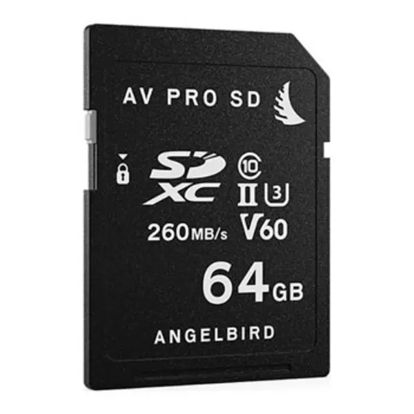 Image of Angelbird Angelbird Technologies AV PRO SD V60 MK2 64GB SDXC UHS-II AVP064SDMK2V60