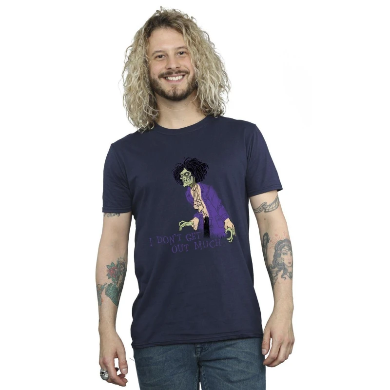 Image of Disney Men Hocus Pocus Don't Get Out Much T-Shirt in Navy Size: Small Navy S Male 5063153088832