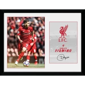Image of Liverpool Firmino 18/19 Framed Collector Print
