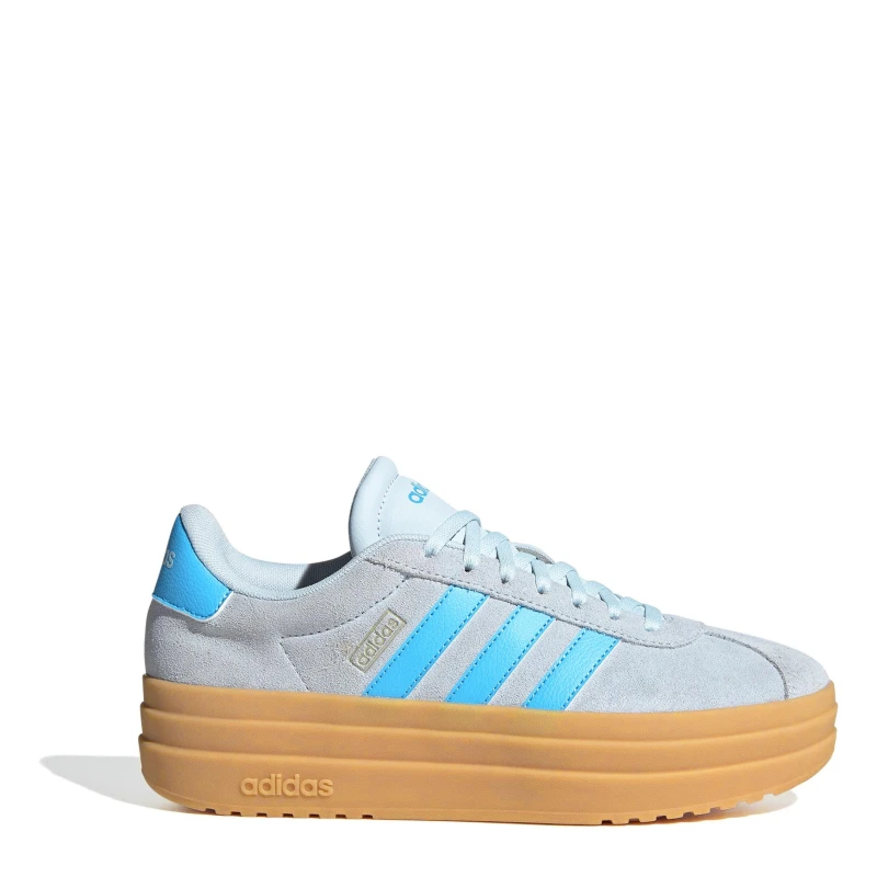 Image of adidas vl court bold trainers in blue multi Blue Multi UK 8 (EU 42)