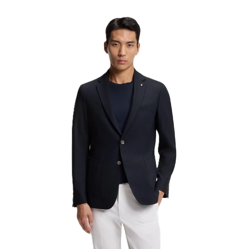 Image of Boss Mens C Hanry Formal Jacket Dark Blue male 38 (48)