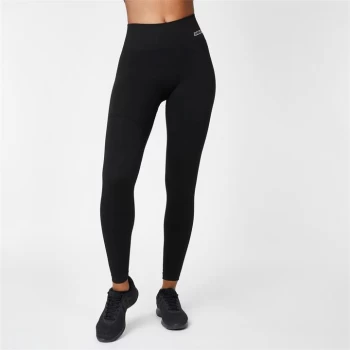 Image of Everlast Ribbed Seamless Leggings - Black
