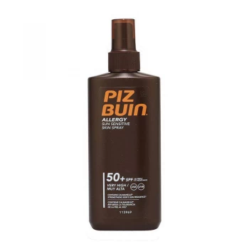 Image of Piz Buin Allergy Sun Sensitive Skin Spray Very High SPF50+ 200ml