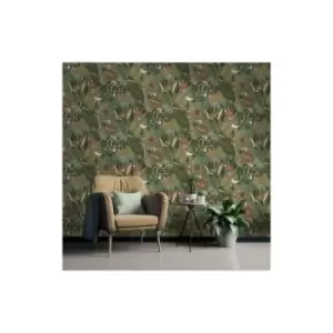 Image of Holden Decor Wonderland Sage Wallpaper