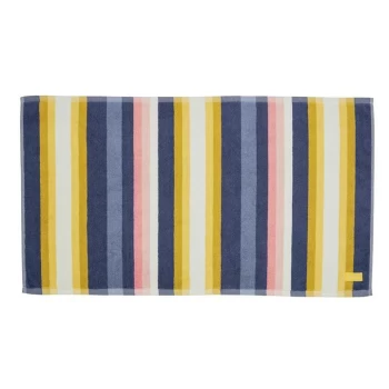 Image of Joules Summer Stripe Bath Mat - MULTICOLOURED