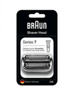 Image of Braun Series 7 73S Electric Shaver Head Replacement - Silver