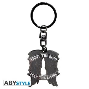 Image of The Walking Dead - Daryl Wings Metal Keyring