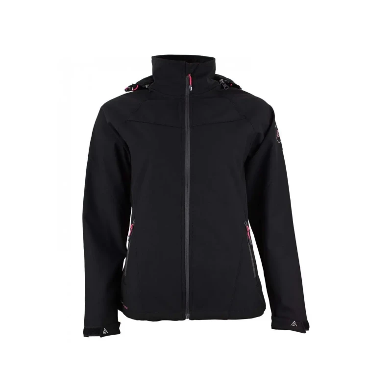 Image of Womens jacket Peak Mountain Softshell Acelsiorunn Noir Female M