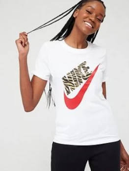 Image of Nike Nsw Prep Futura 1 T-Shirt - White