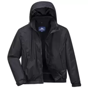 Image of S503BKRL - sz l Calais Breathable Bomber Jacket - Black - Black - Portwest