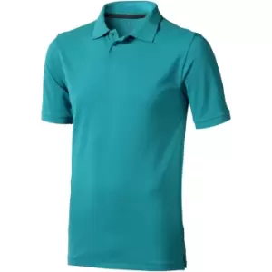 Image of Elevate Mens Calgary Short Sleeve Polo (XL) (Aqua)