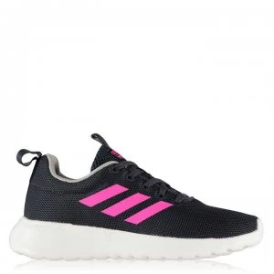 Image of adidas Lite Racer Trainers Junior Girls - Navy/Pink/Wht