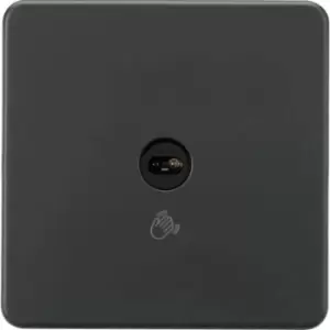 Image of MLA Knightsbridge 230V 1G 1-Way Touchless Switch Anthracite - SFTS1AT