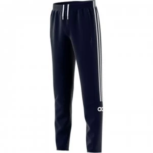 Image of adidas 3 Stripe Fleece Pants - Navy/White