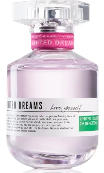 Image of Benetton United Dreams Love Yourself Eau de Toilette For Her 80ml