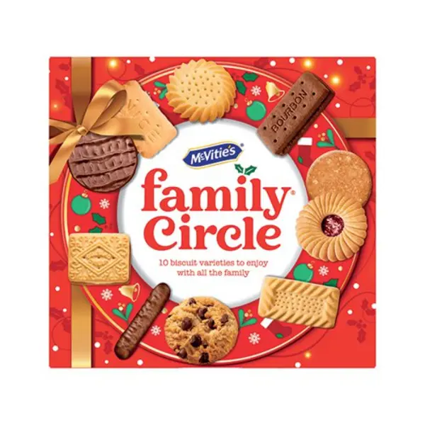 Image of McVities McVities Family Circle Sweet Biscuit Assortment 400g 44772 44772