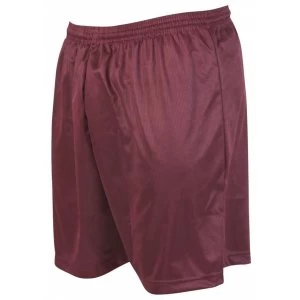 Image of Precision Micro-stripe Football Shorts 30-32" Maroon
