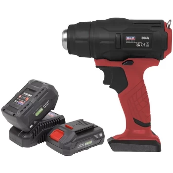Image of Sealey - CP20VHGKIT2 Cordless Hot Air Gun Kit 20V - 2 Batteries