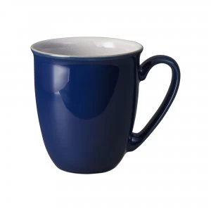 Image of Denby Elements Dark Blue Coffee Beaker Mug