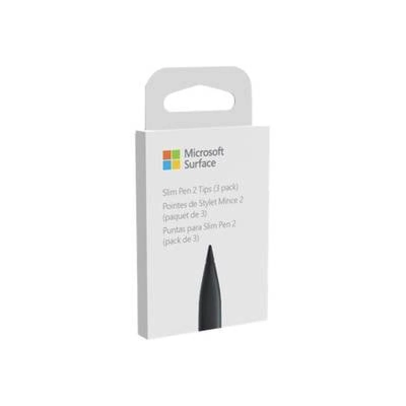 Image of Microsoft Srfc Slim Pen - 2 Tips SC XZ/NL/FR/DE Hdwr Black