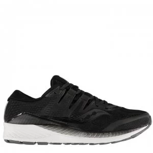 Image of Saucony Ride ISO Mens Running Shoes - Black/White
