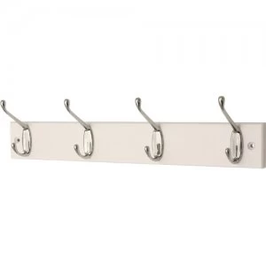 Image of Robert Dyas Select Hardware 4 Pieces Hooks On White Board 1 Pack