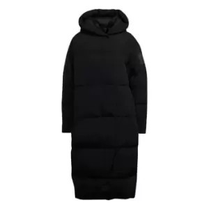 Image of adidas Big Baffle Down Coat Womens - White