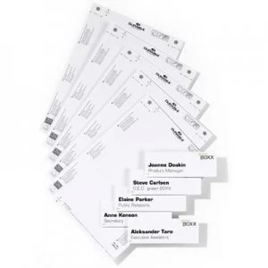 Image of Durable Door sign 485002 (W x H) 149mm x 52.5mm White 485002