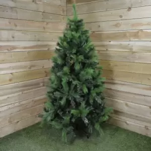 Image of Kaemingk - 6ft (180cm) Vancouver Mixed Pine Artificial Christmas Tree in Green 500 tips