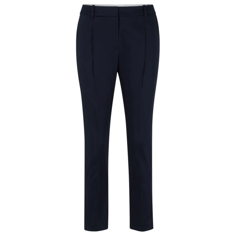 Image of Boss Tetida Trousers Dark Blue female 8