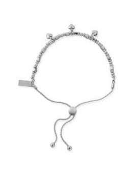 Image of Chlobo Chlobo Sterling Silver Triple Heart Adjuster Bracelet