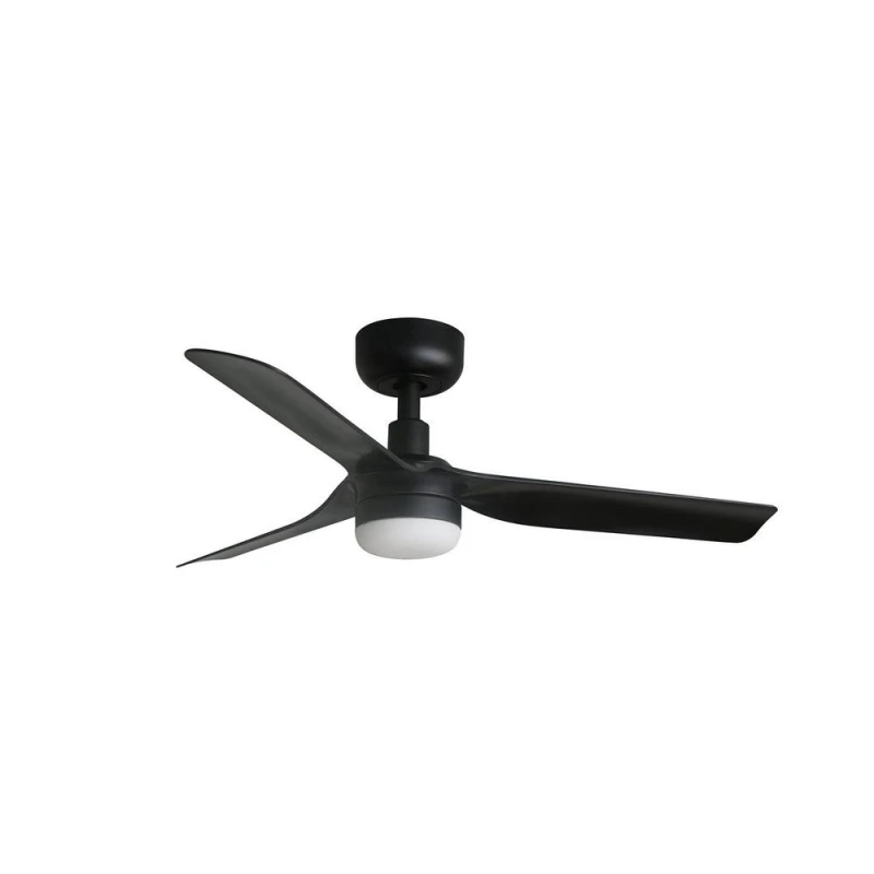Image of Netlighting Mini Punt Small LED Black DC Ceiling Fan 6 Speed Black Unisex