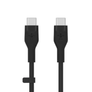 Image of Belkin BOOSTCHARGE Flex USB cable 2m USB 2.0 USB C Black