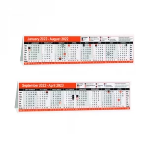 Image of 16 Month Desktop Calendar 2022 KF3004022