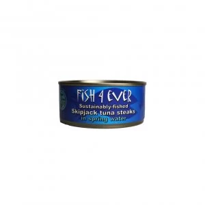 Image of Fish 4 Ever Skipjack Tuna Steaks In Spring Water 160g